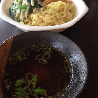 豚ニラもやしdeつけ麺♪